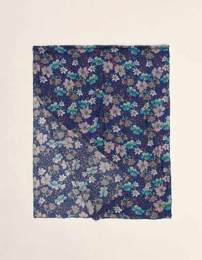 Echarpe laine fine imprimée MIRAGE
