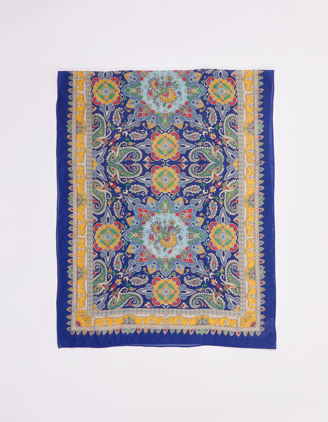 Echarpe laine fine imprimée MIRAGE