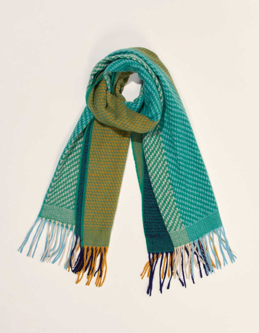 Echarpe en maille bicolore LYA