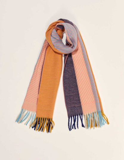 Echarpe en maille bicolore LYA