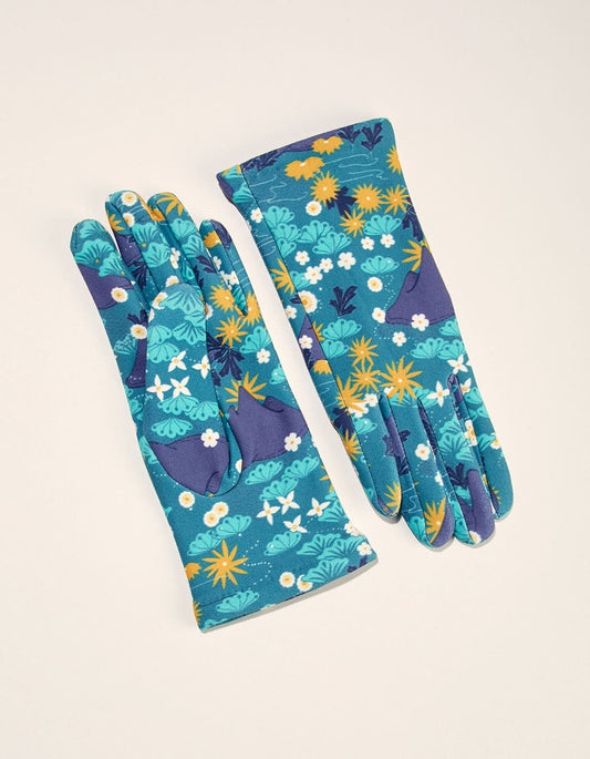 Gants imprimés