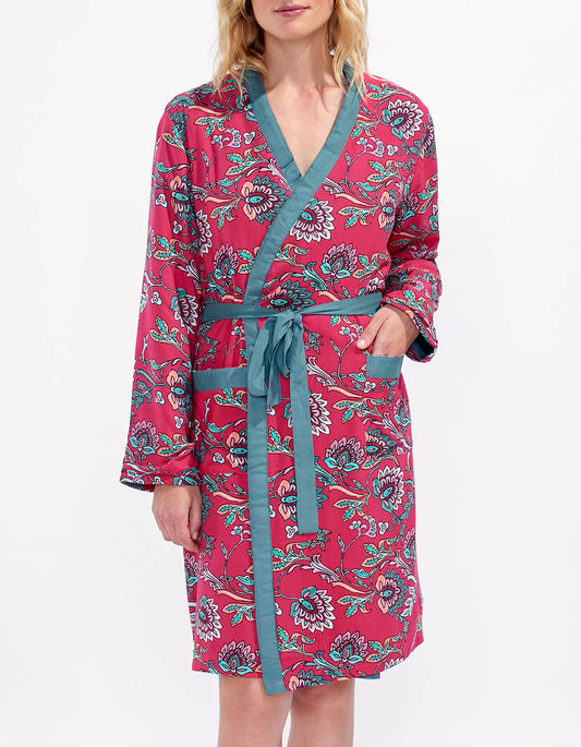 Kimono doublé en fourrure TOUDOU