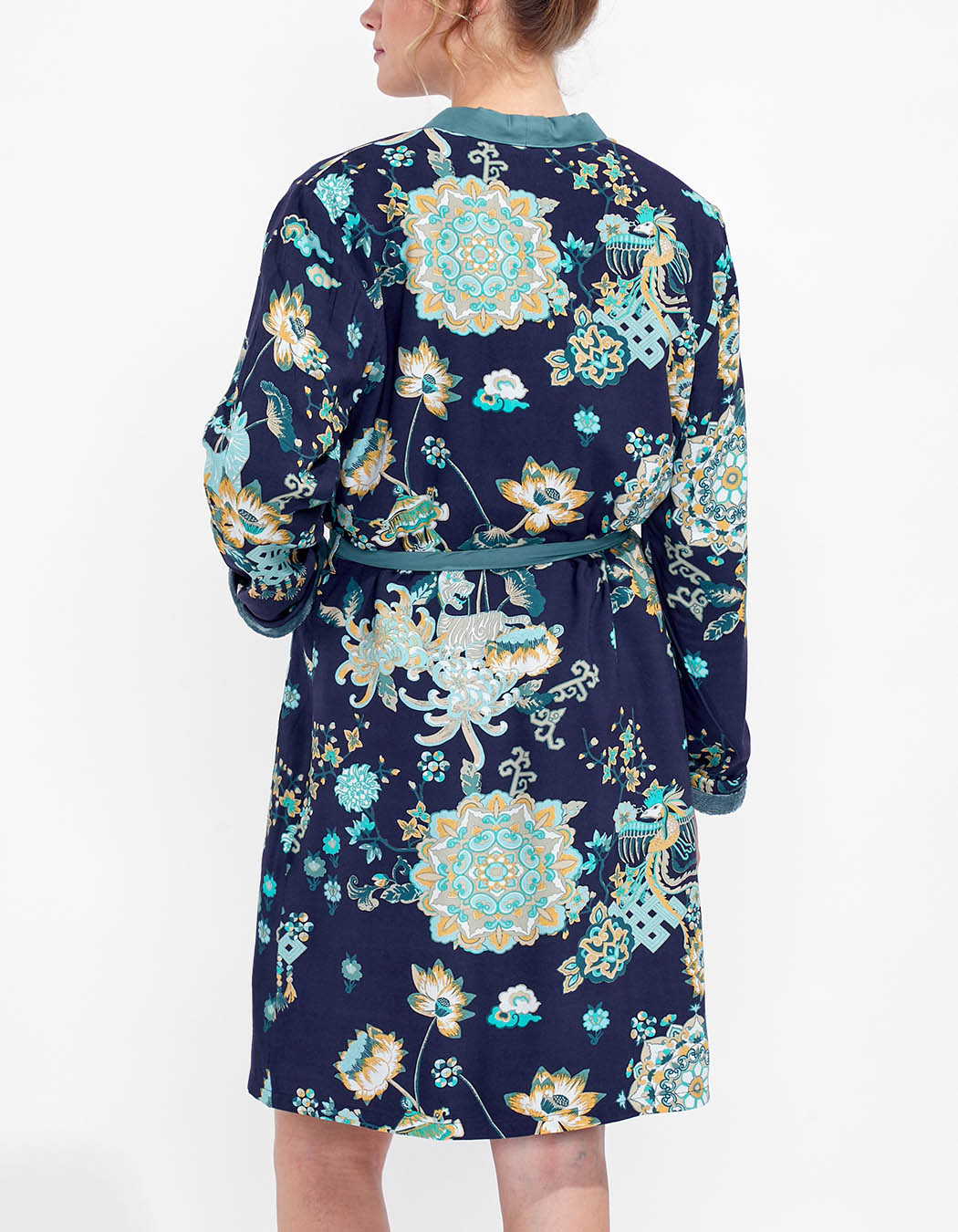 Kimono doublé en fourrure TOUDOU