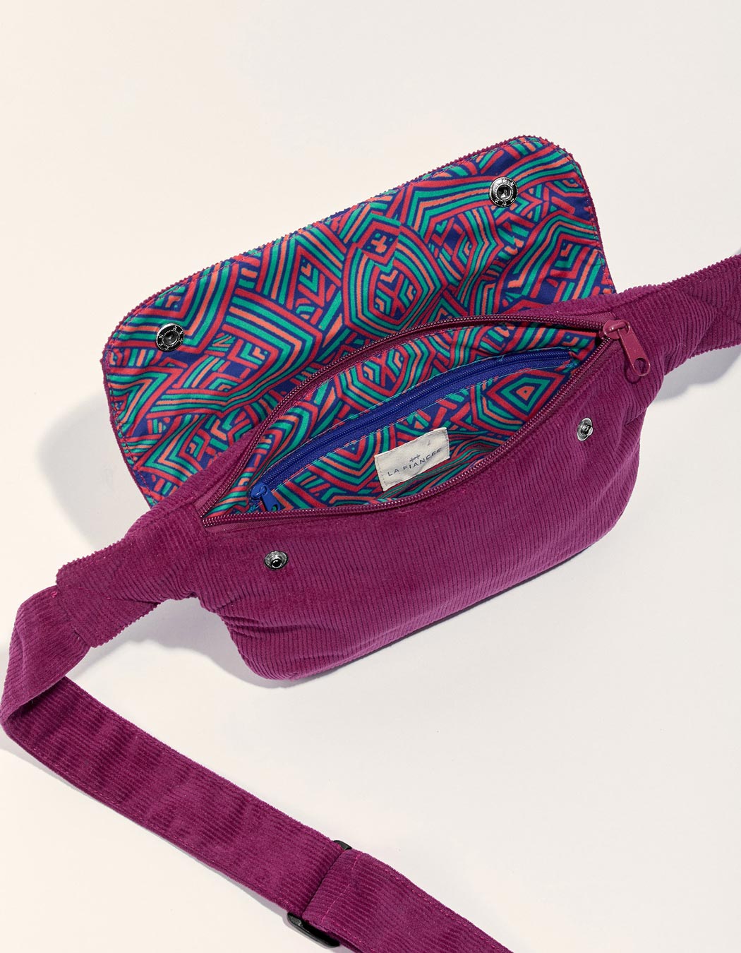 Pochette banane velours
 BHOLI