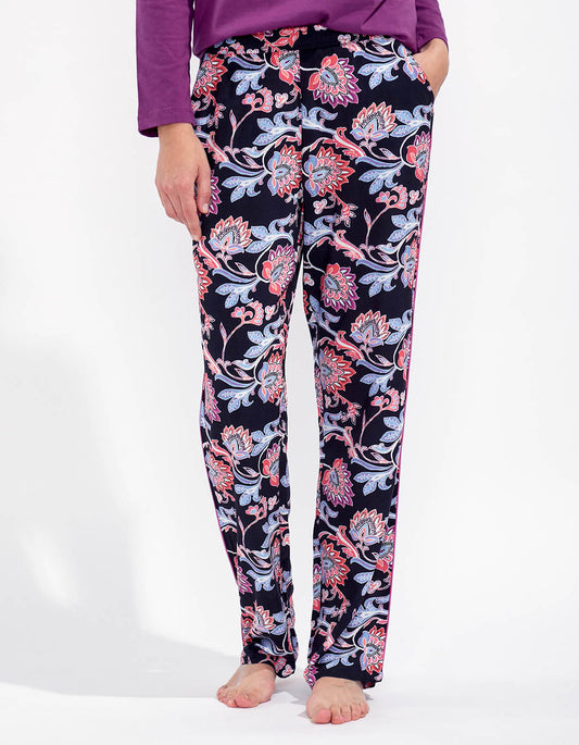 Pantalon de pyjama imprimé fluide