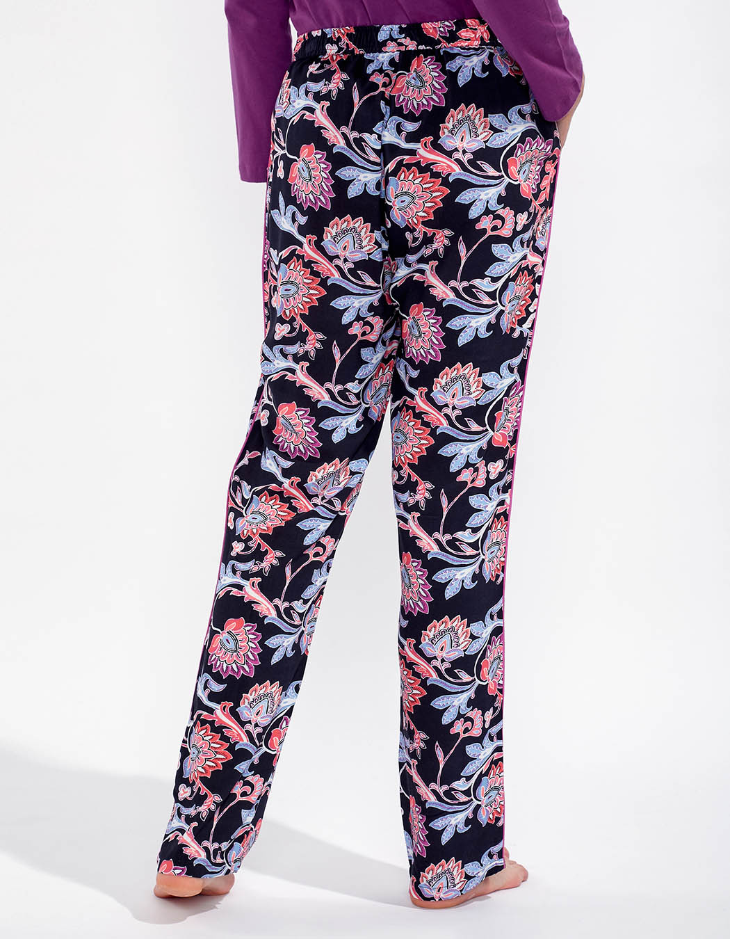 Pantalon de pyjama imprimé fluide