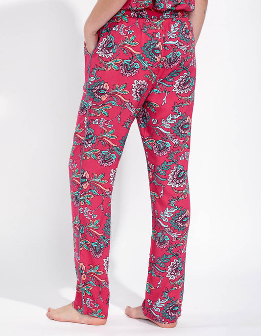 Pantalon de pyjama imprimé fluide