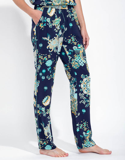 Pantalon de pyjama imprimé fluide