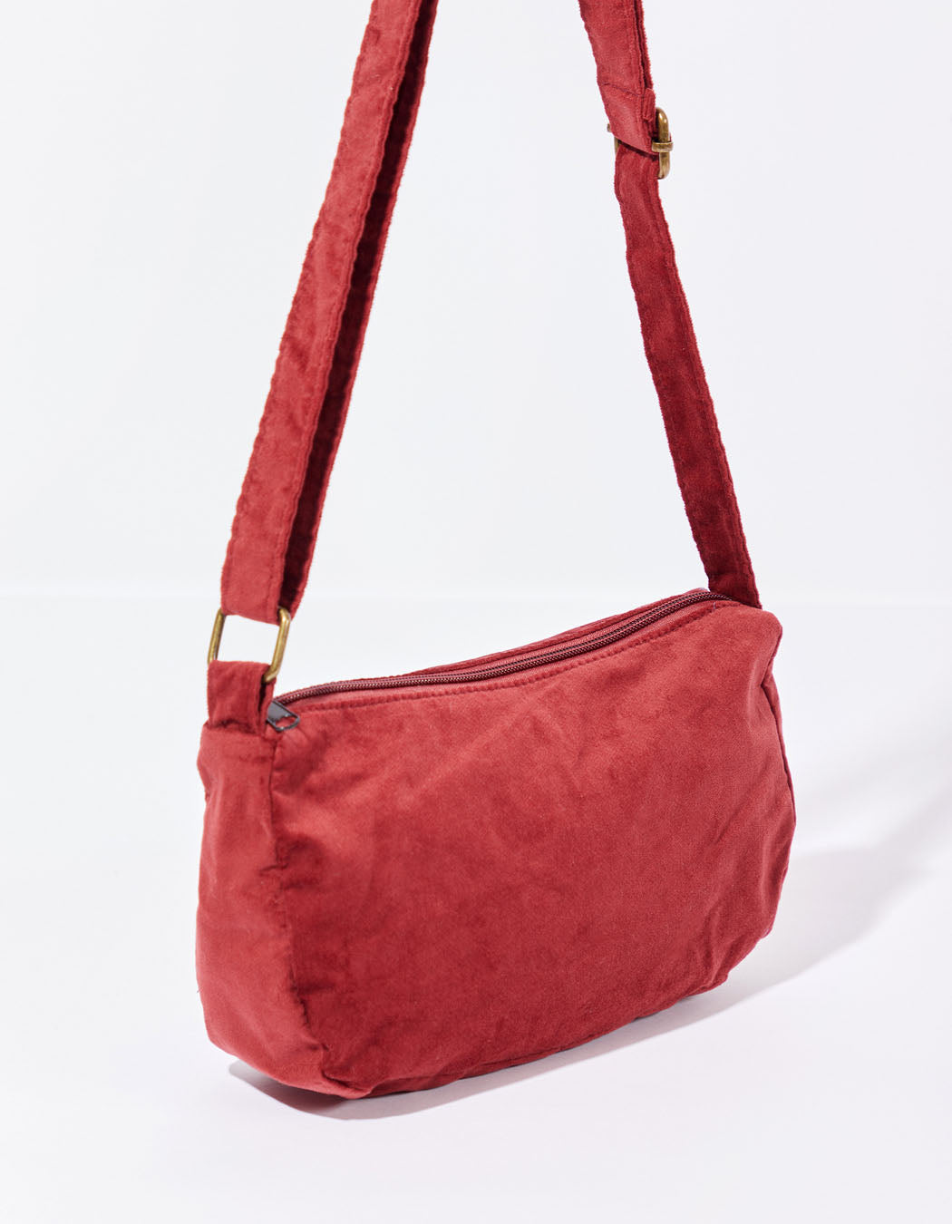 Sac bandoulière velours imprimé CLAY