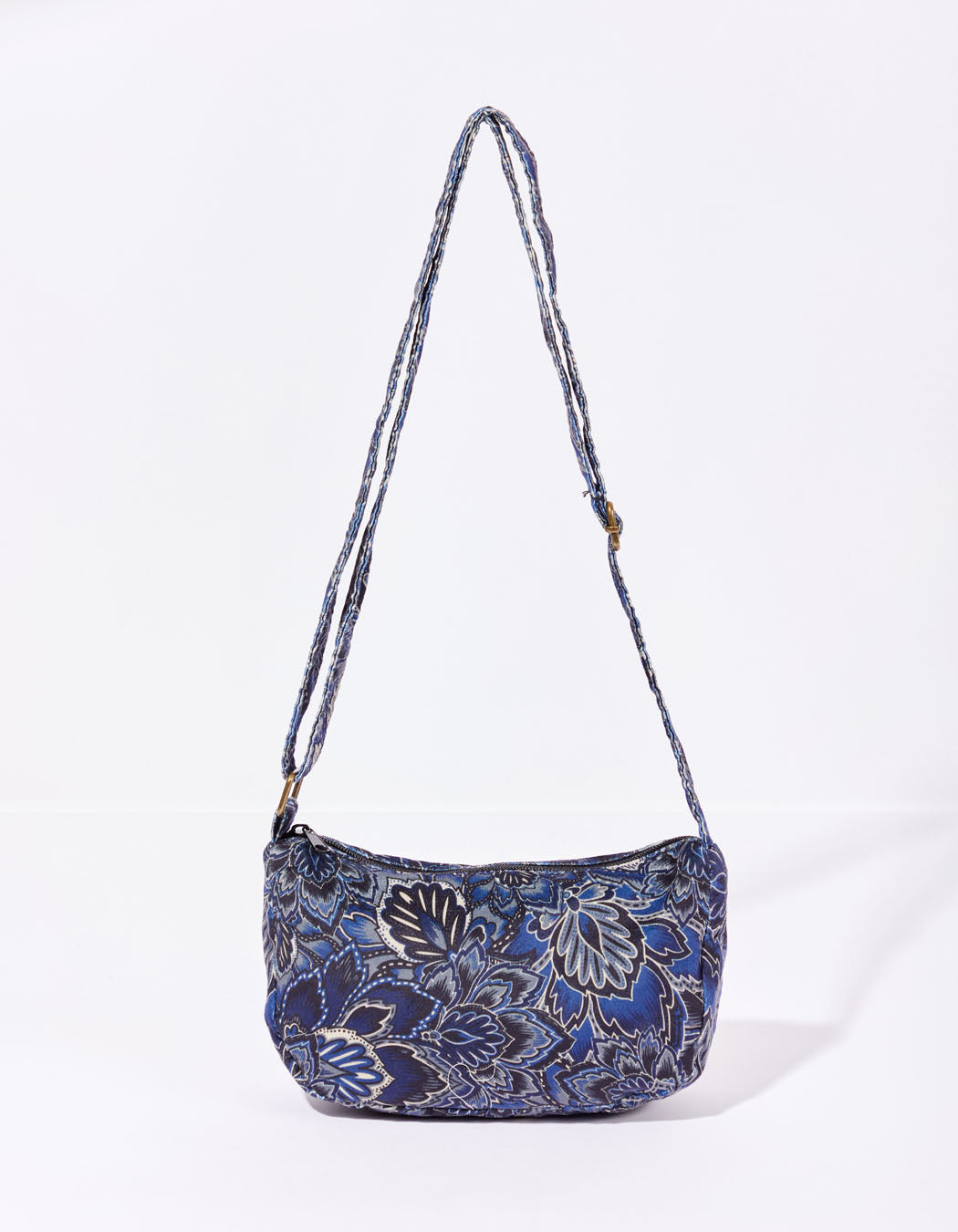 Sac bandoulière velours imprimé CLAY