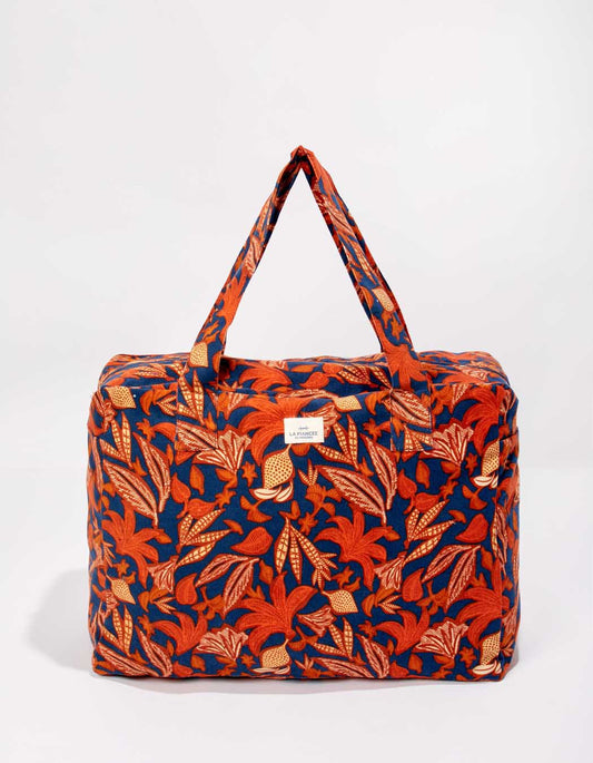 Sac week-end velours MALAI