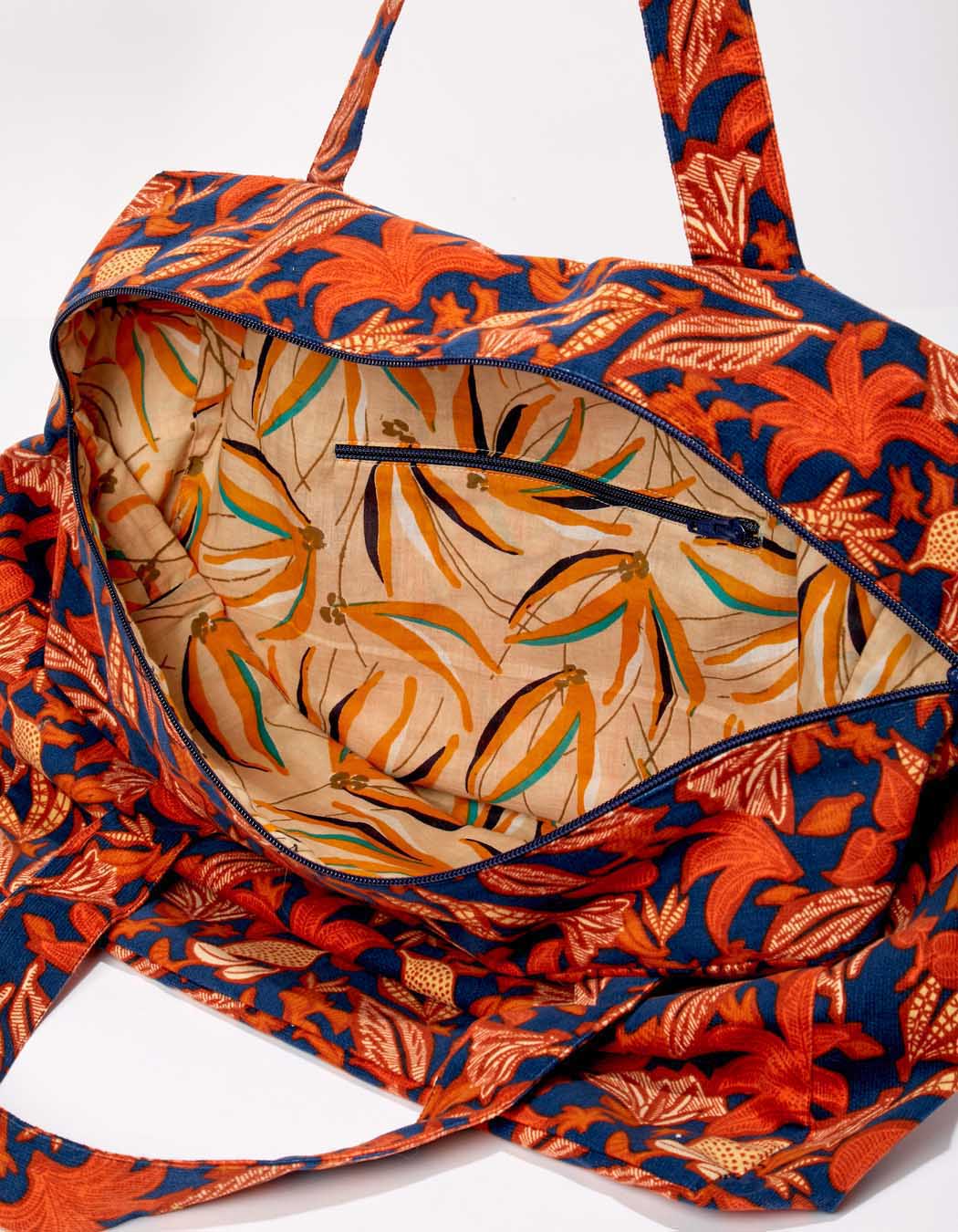 Sac week-end velours MALAI