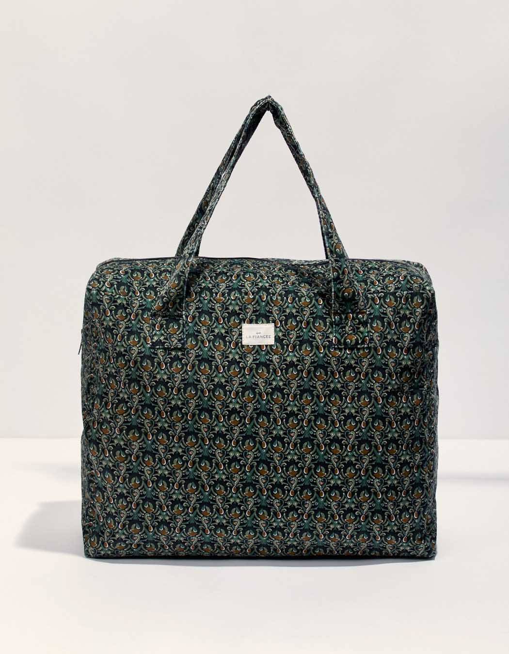 Grand sac week-end velours
 MALAI