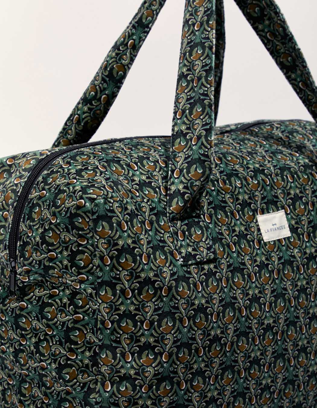 Grand sac week-end velours
 MALAI