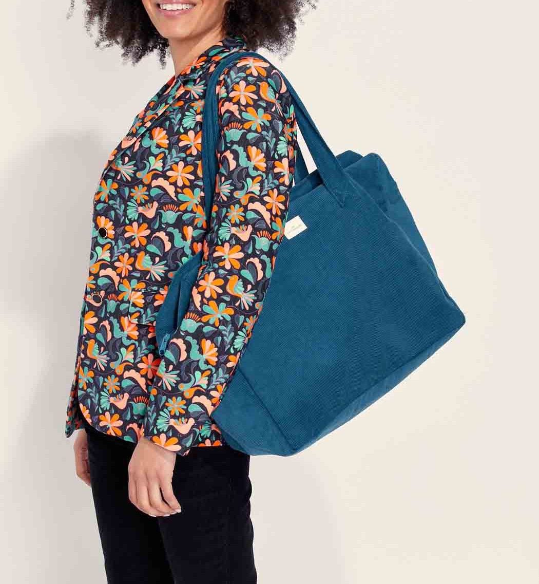 Grand sac week-end velours
 MALAI