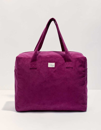 Grand sac week-end velours
 MALAI