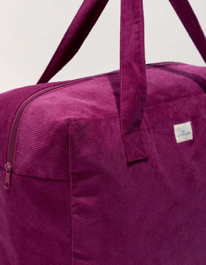 Grand sac week-end velours
 MALAI