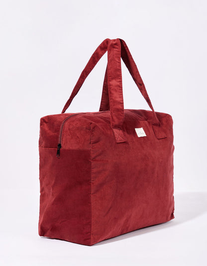 Grand sac week-end coton imprimé MALAI