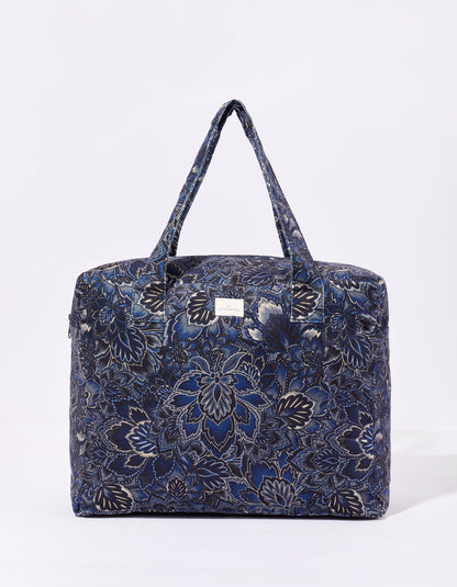 Grand sac week-end coton imprimé MALAI