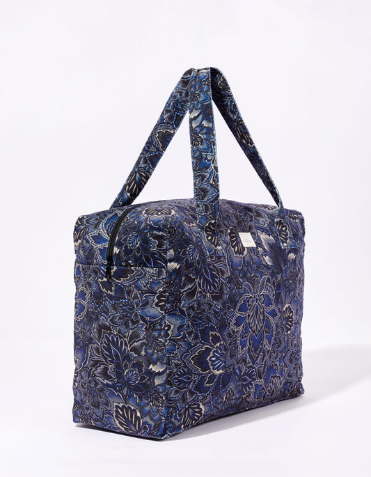 Grand sac week-end coton imprimé MALAI