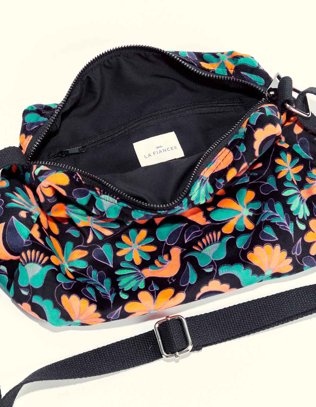 Sac bandoulière velours VIK