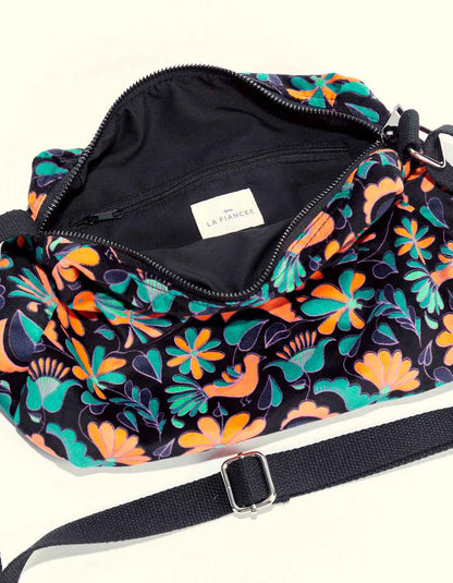 Sac bandoulière velours VIK