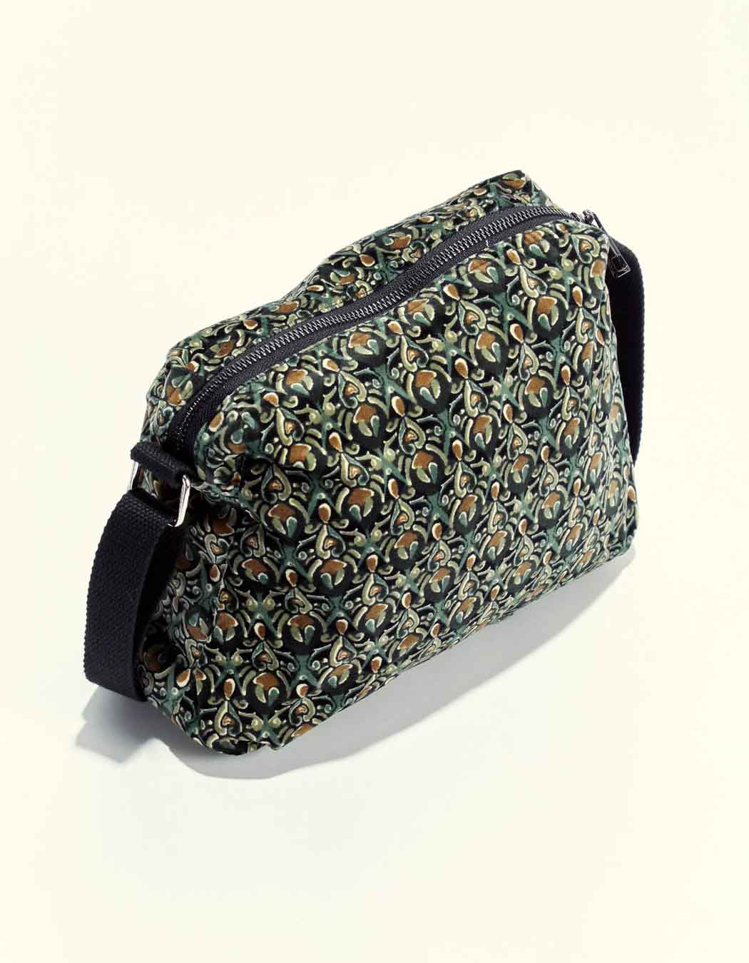 Sac bandoulière velours VIK