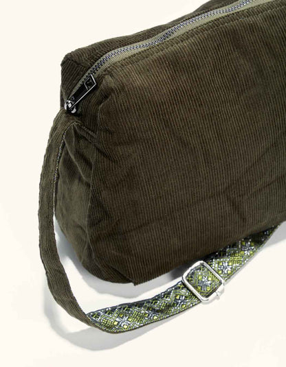 Sac bandoulière velours VIK