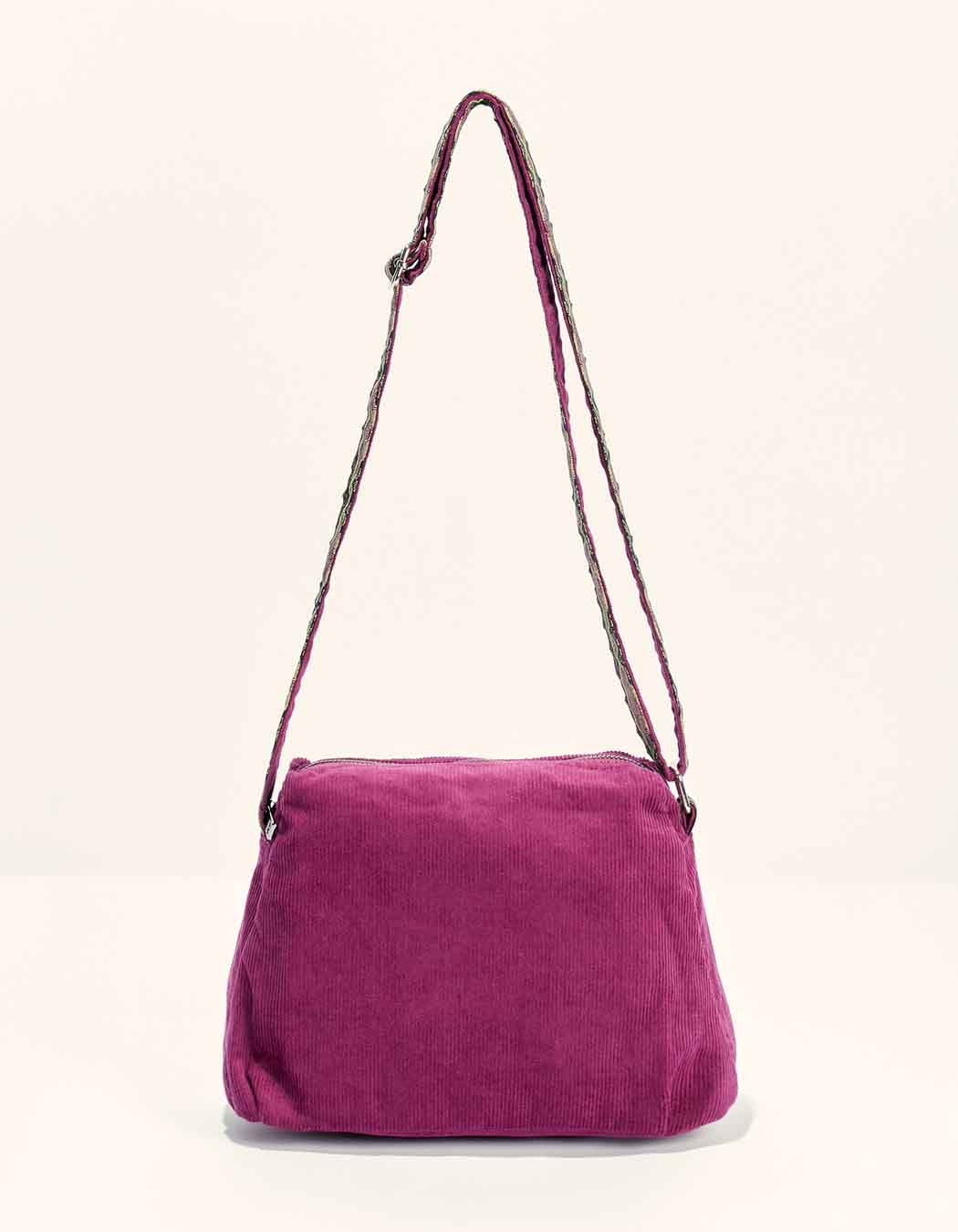 Sac bandoulière velours VIK
