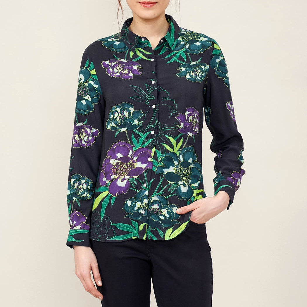 Chemise imprimée fluide FEBY