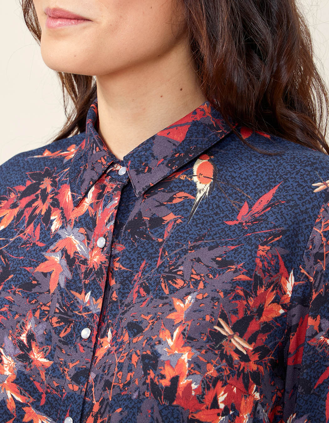 Chemise imprimée fluide FEBY