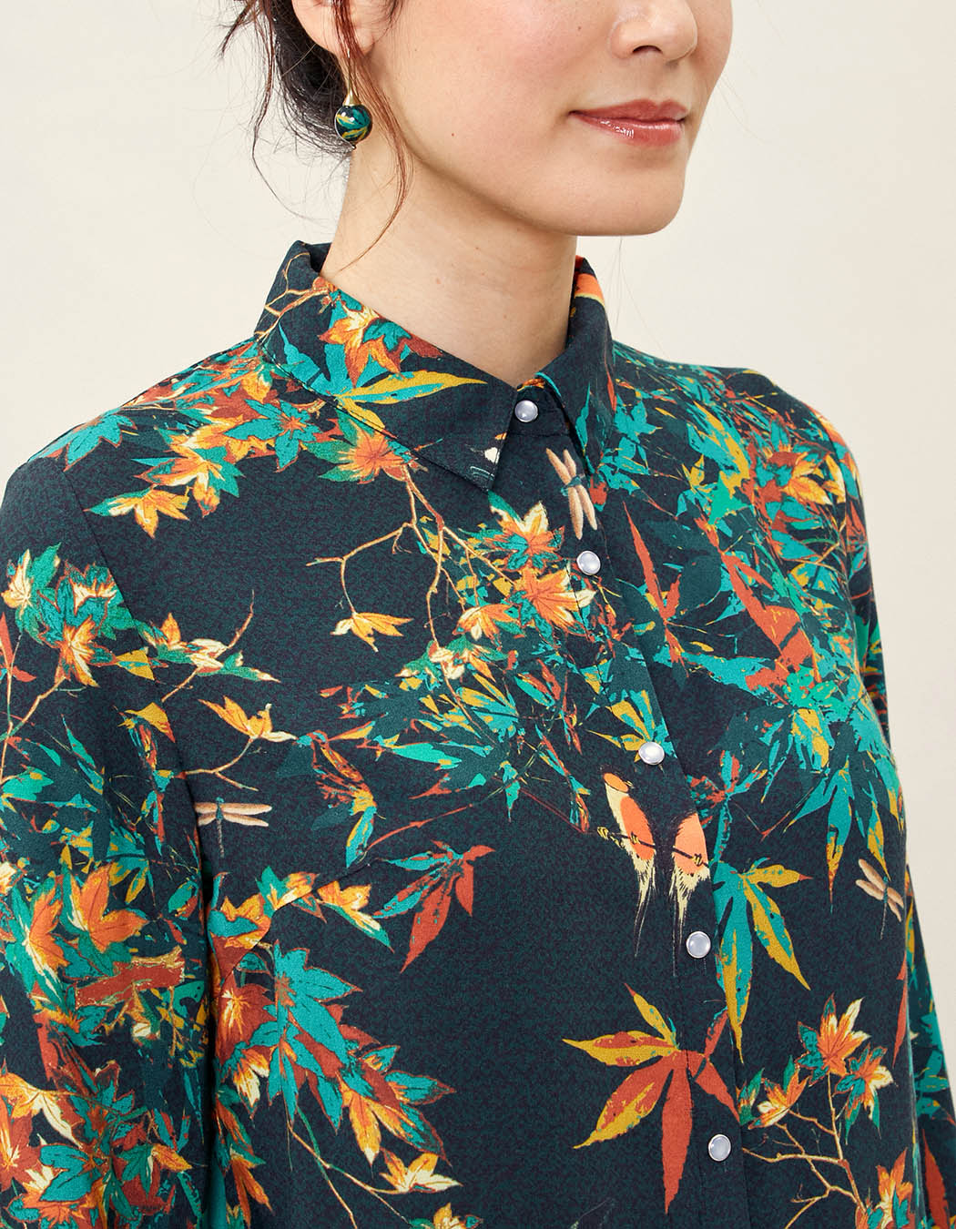 Chemise imprimée fluide FEBY