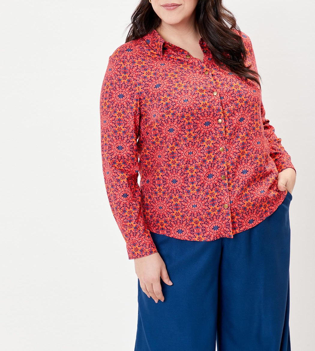 Chemise fluide imprimée FEBINE