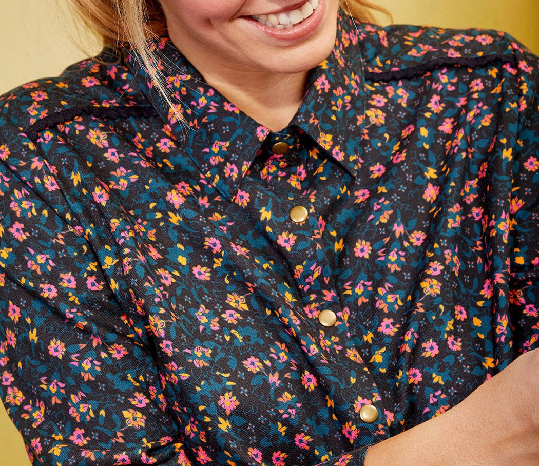 Chemise fluide imprimée FEBINE