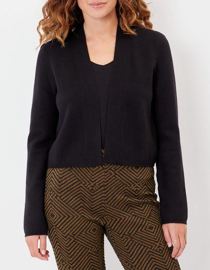 Gilet court maille unie SAGAR