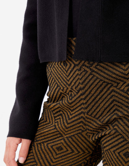 Gilet court maille unie SAGAR