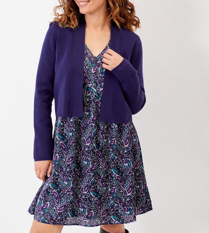 Gilet court maille unie SAGAR