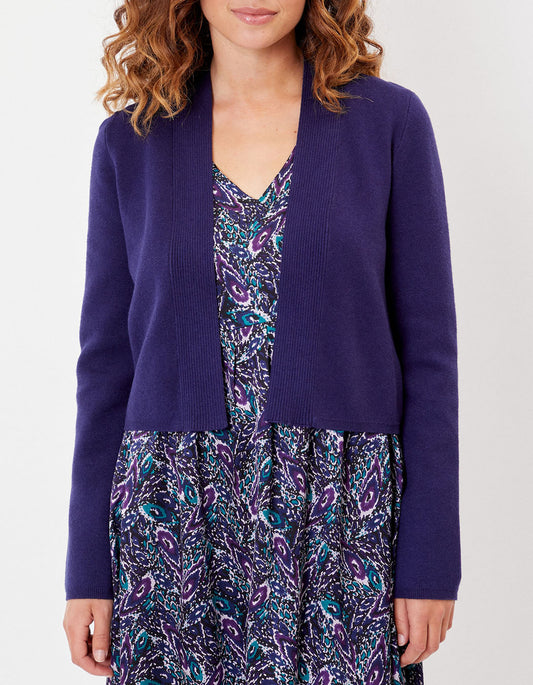 Gilet court maille unie SAGAR