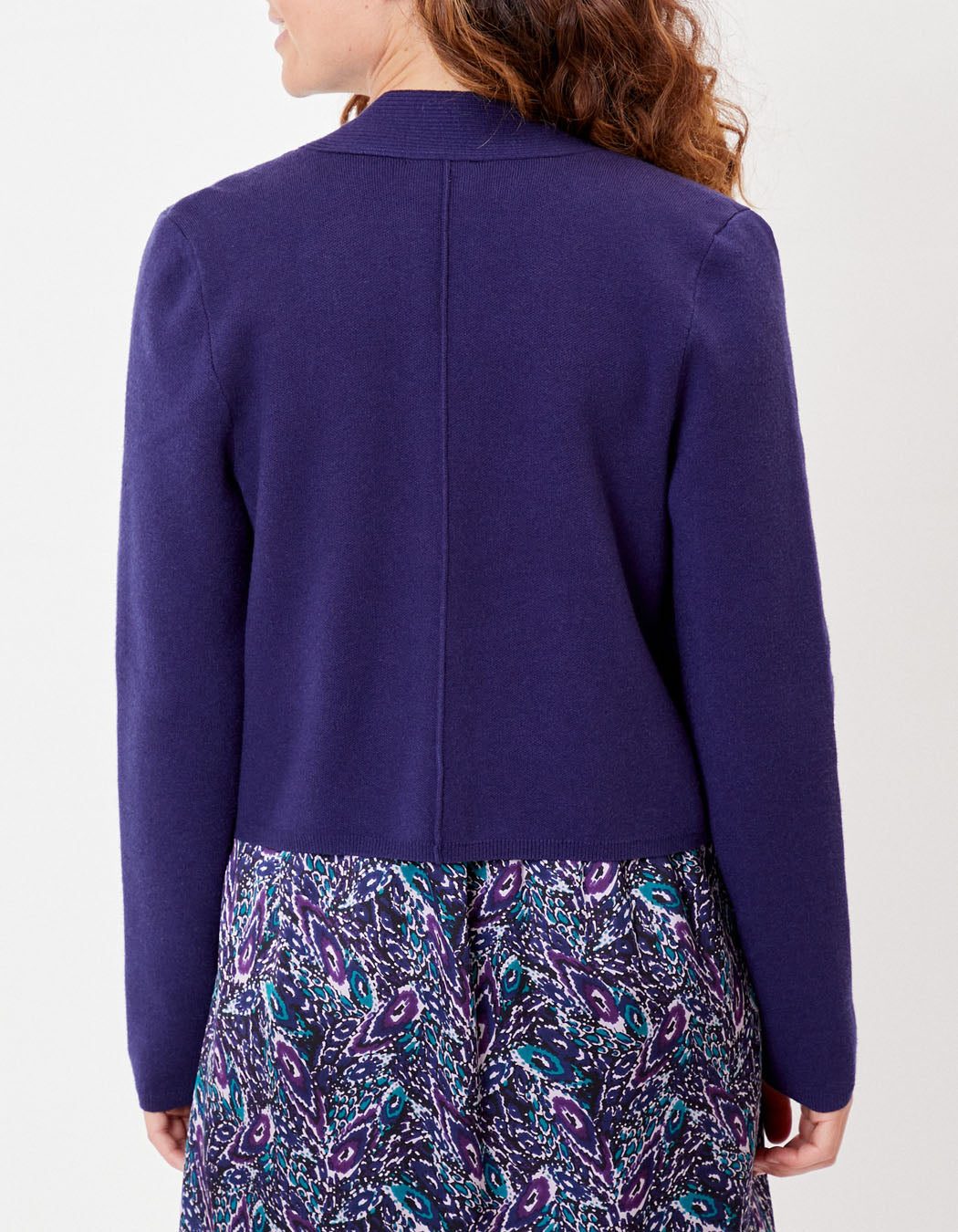 Gilet court maille unie SAGAR