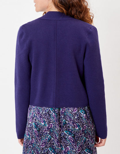 Gilet court maille unie SAGAR