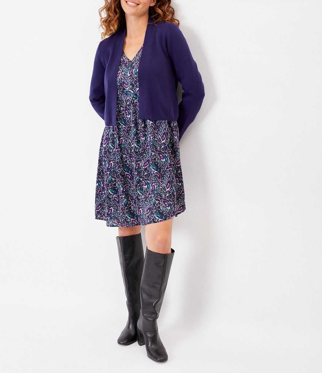 Gilet court maille unie SAGAR