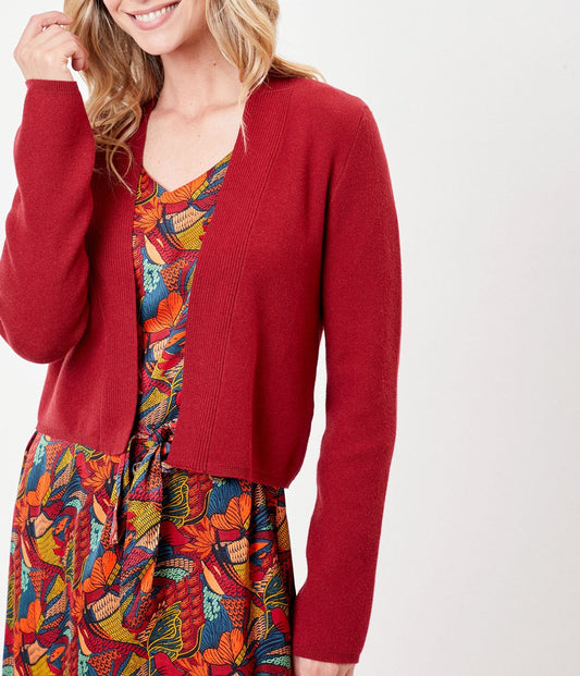 Gilet court maille unie SAGAR