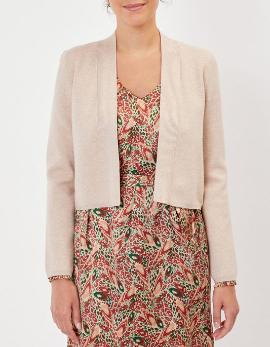 Gilet court maille unie SAGAR