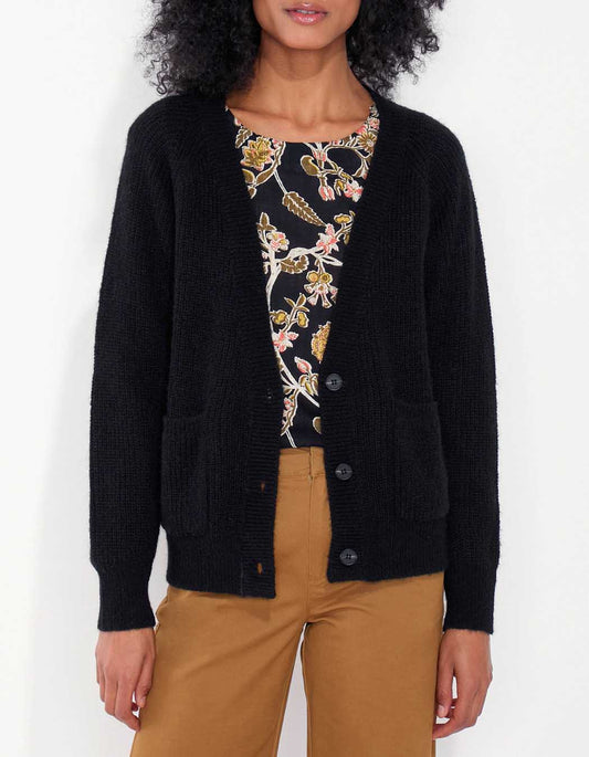 Gilet tricoté droit EKIYA