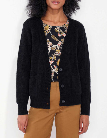 Gilet tricoté droit EKIYA
