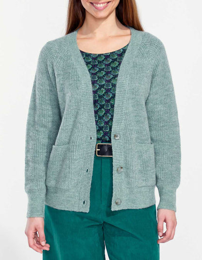 Gilet tricoté droit EKIYA