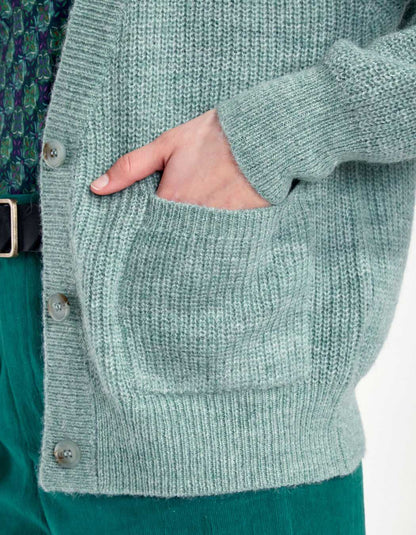 Gilet tricoté droit EKIYA