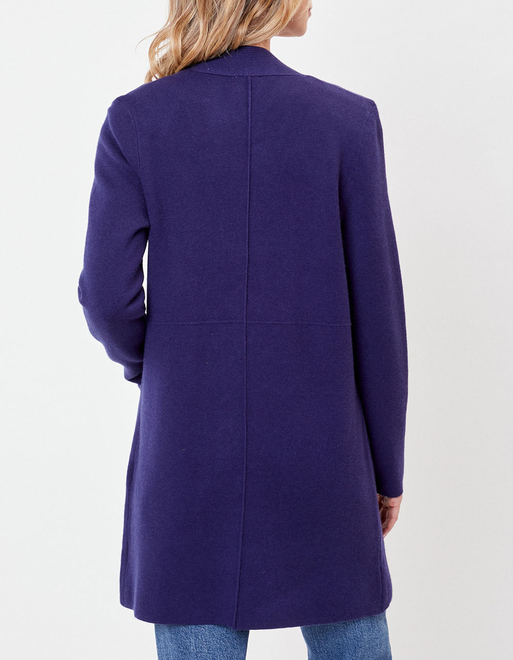 Gilet long maille unie SACHEON