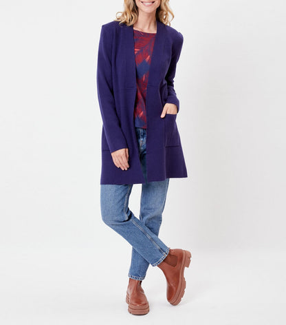 Gilet long maille unie SACHEON