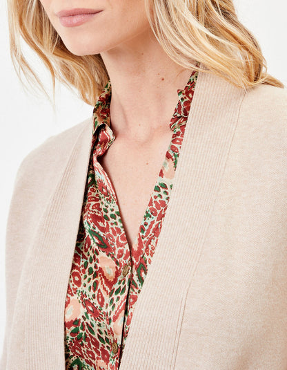 Gilet long maille unie SACHEON